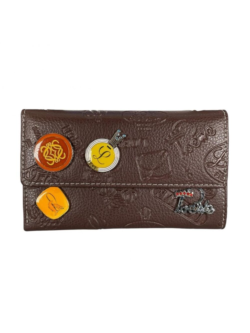 Loewe Wallet Leather Brown